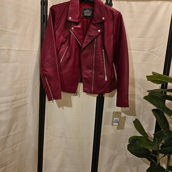 Levi's Jackets & Blazers - Levi Faux Leather Moto Jacket